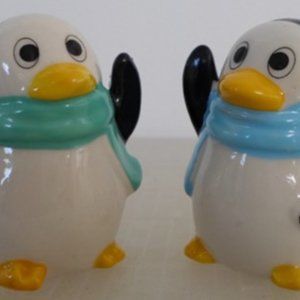 Ceramic Penguins Set